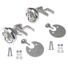 Thorn Marine Cam Latch Boat Hatch Stainless Steel Locking Style Locking-2 PCS