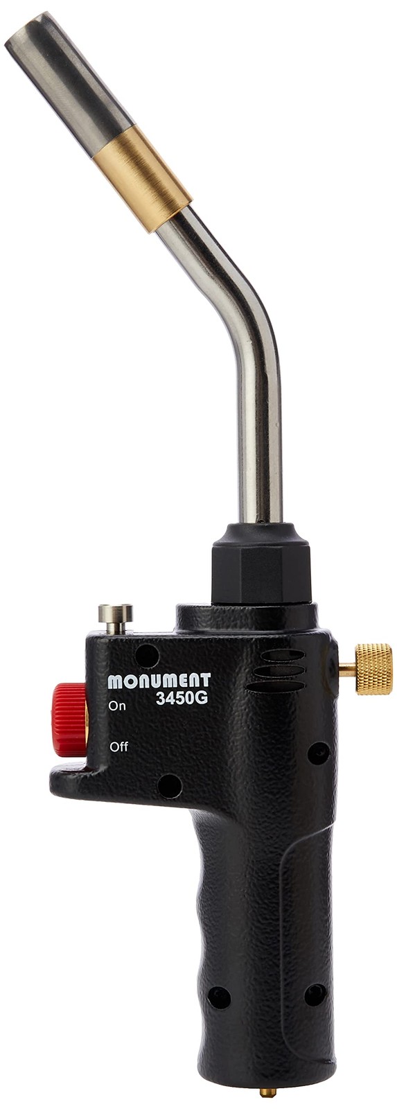 Monument Contractor Gas Torch 1in. CGA600 Black