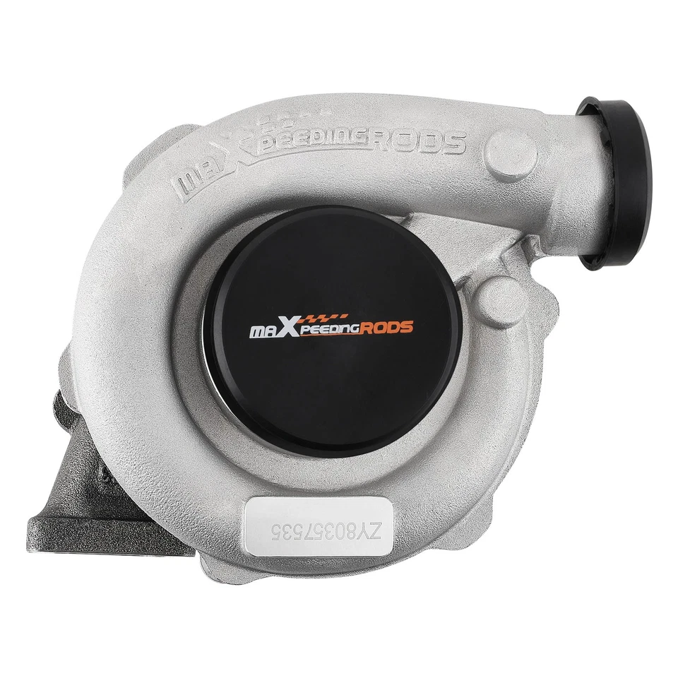 T3/T4 T04E Universal Turbo Turbocharger Kit + Intercooler+BOV+Wastegate Oil Line - Imagem 2 de 4