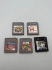 GameBoy lot of 5 Nintendo Japanese Games - All Tested, Pokemon TCG, Kirby