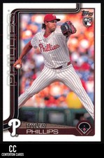2025 Topps #293 Tyler Phillips RC Philadelphia Phillies