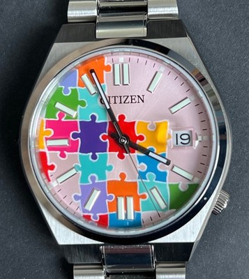 Citizen Tsuyosa 37mm Puzzle LET IFL | Automatic Datum | sehr guter Zustand | B&P
