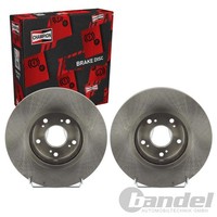 2X Champion Bremsscheiben 300Mm BelÜFtet Vorne Passend FüR Honda Accord