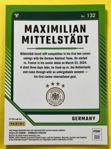 Maximilian Mittelstädt VfB Stuttgart Bundesliga 2024/25 Match Attax Topps No.291
