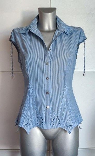 Women Karen Millen Shirt White Cotton 38 / M / 46