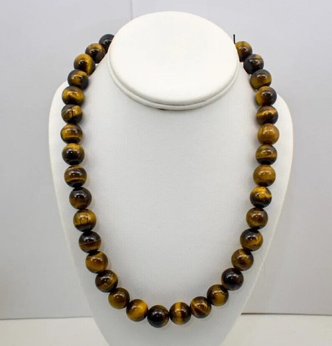 Collana Con Perline In Pietre Preziose Naturali Da 12 Mm - Fatte A Mano - Regalo In Scatola Elegante - Turchese, Ametista, Quarzo Rosa - 2