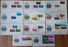 Mexico 1968 olympic sport games 11 covers FDC short set as seen combine shipping