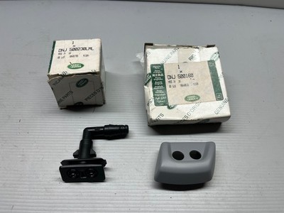 LANDROVER L322 RH SCHEINWERFERWASCHDÜSE DNJ500160 & LH ABDECKUNG DNJ500230LML NOS