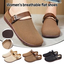 Women's Summer Shoes Shallow Mouthed Slippers Breathable Flat Shoes Casual Shoes