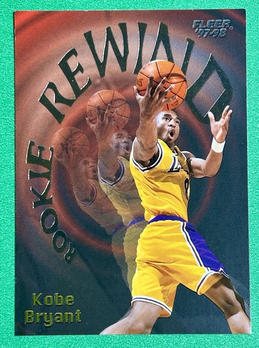 Fleer Kobe Bryant Basketball 1997-98 Season Sports Trading Cards