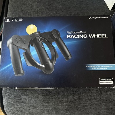 Official Sony PlayStation Move Racing Wheel NEW Sealed