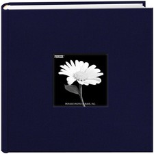 Pioneer Photo Album Bi-Directional Cloth Frame Photo Album, Holds 200 4x6" Photo