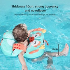 Mambobaby Baby Swim Float Anillo de flotador para bebés no inflable impermeable y impermeable - DSO