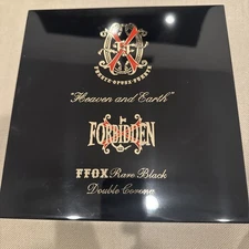 Empty Arturo Fuente OpusX Rare Black Double Corona 2020 Limited Box