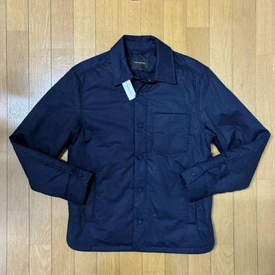 BANANA REPUBLIC Veste Courte Matelassée Marine Largeur 48cm Longueur 67cm - Photo 1/4
