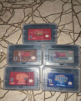 Zelda Minish Cap Links Awakening Oracle of Seasons & Ages Link to the Past GBA