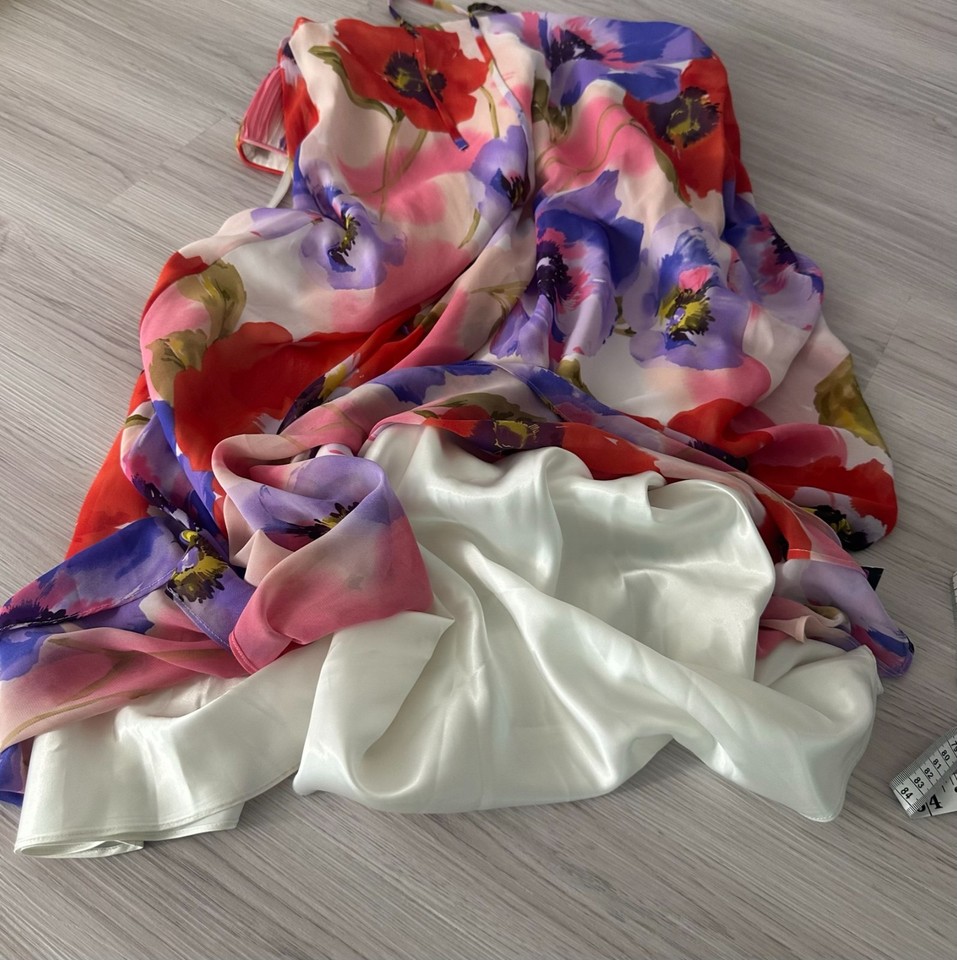 ladies-debut-long-flowing-floral-dress-14-bnwt-races-wedding-formal