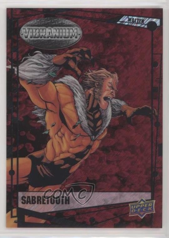 2015 Upper Deck Marvel Vibranium Molten Vibranium 267/299 Sabretooth #11 1j8