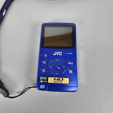 JVC HD Memory Camera GC-FM1AU 1080P HD Recording 8MP Digital Camcorder W/ Strap