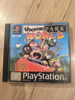  THEME PARK WORLD JEU PS1 PSONE PAL FR COMPLET TBE  - Photo 1/2