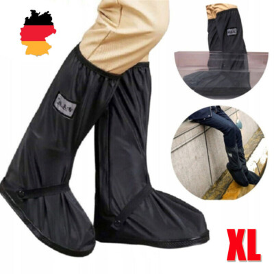 Wasserdicht Regenschutz Schuh Überzieher Überschuhe Fahrrad Schuhe Rutschfest！
