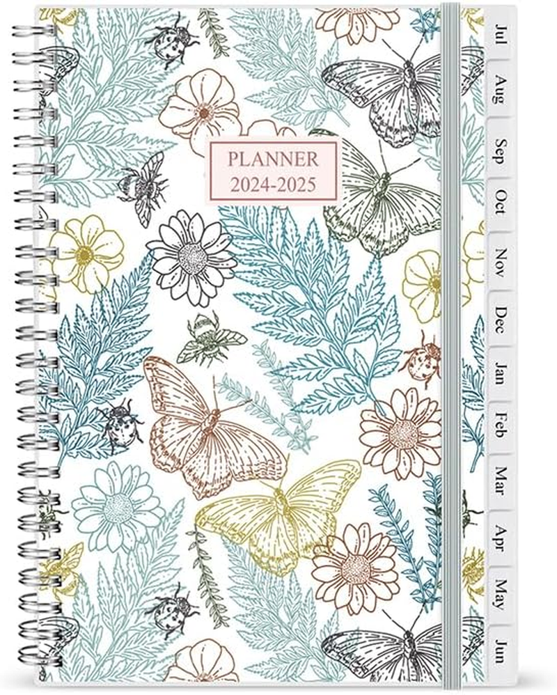 2024-2025 Planner - Weekly and Monthly Planner Runs from Jul 2024 to Jun 2025, 7