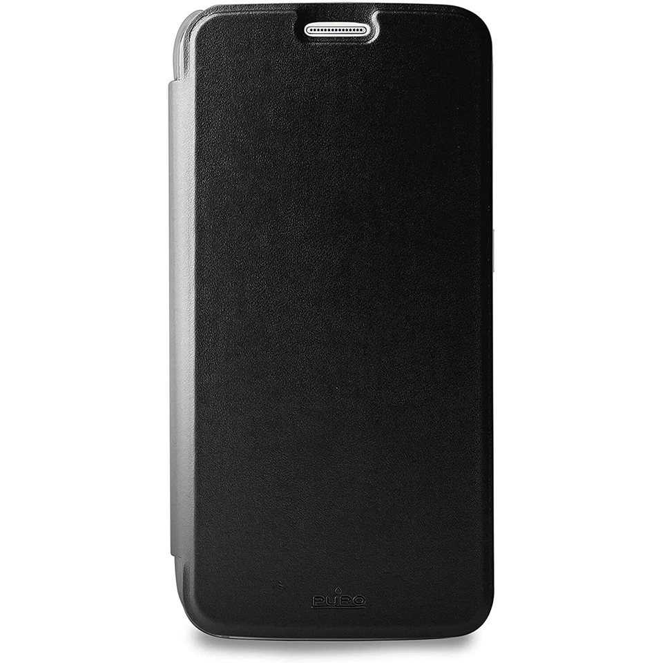 Puro Funda Libro para Samsung Galaxy S7 negro. - Imagen 2 de 3