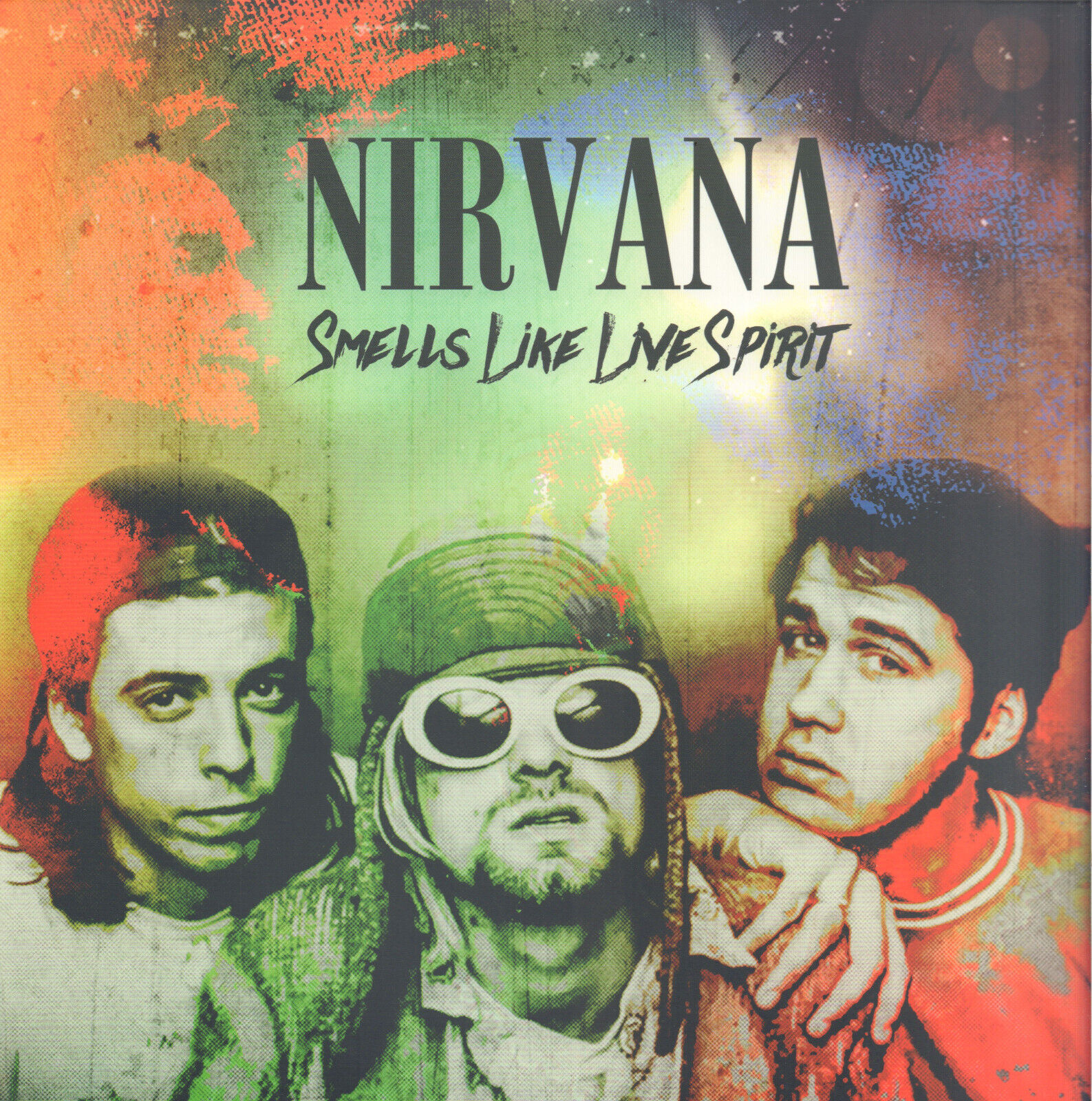 Nirvana-Smells Like Live Spirit, live recordings 1991-93, brand new LP