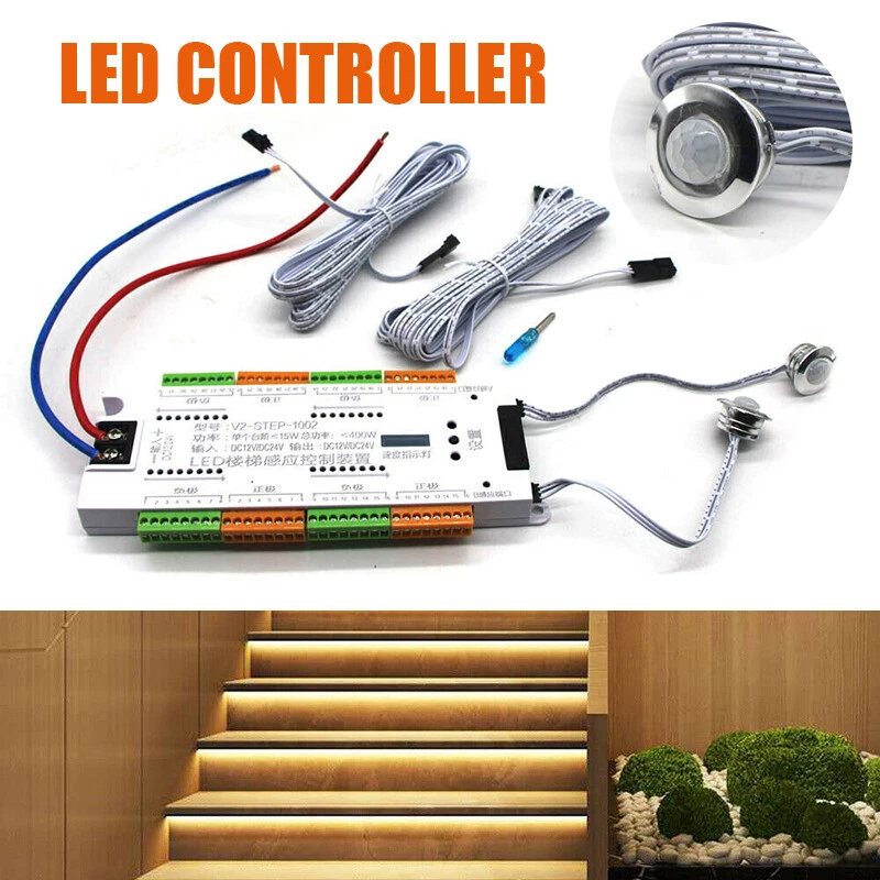 Led stair lights automatic online