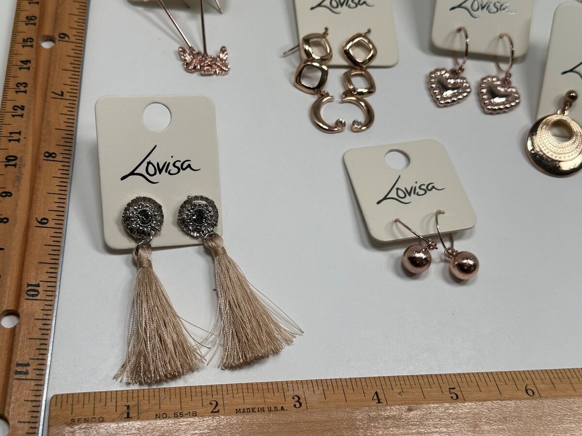 Lot - A Collection of Costume Jewellery Earrings marked Lovisa