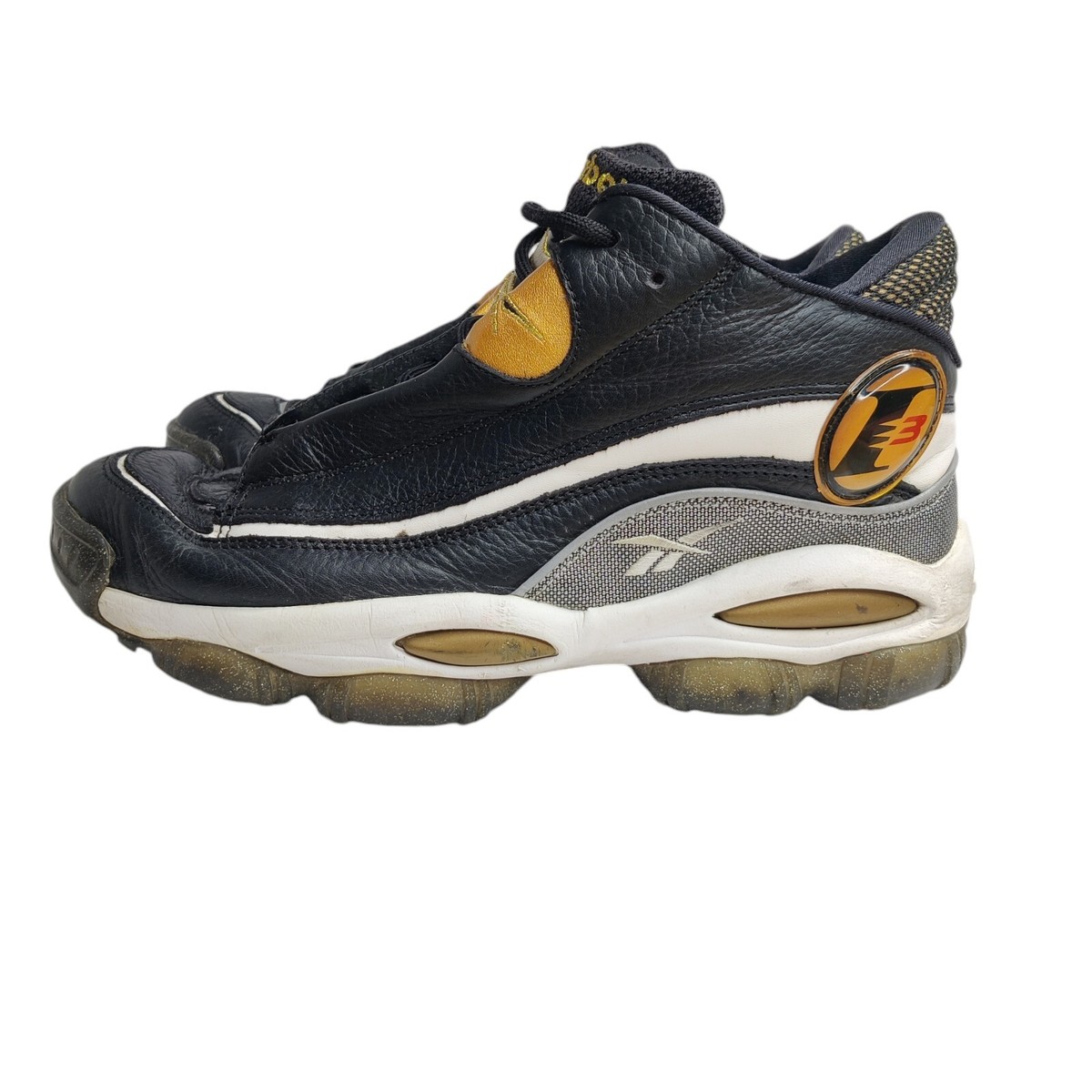 Reebok Iverson セットアップ 76ers Reebok Allen Iverson Player Issued Zipper Midtop Blk