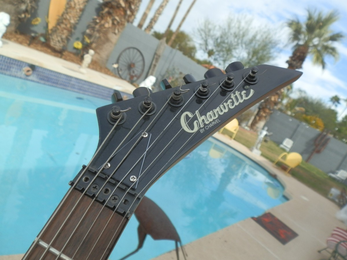 1989! CHARVETTE BY CHARVEL,SPLATTER 270 ELECTRIC GUITAR 170,KOOL