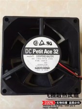 Sanyo 109P0824A206 DC24V 0.29A 80 80 32MM 2-Wire Inverter Cooling Fan