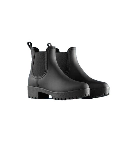 New! Jeffrey Campbell Sopas Lugged Platform Boot Black Leather