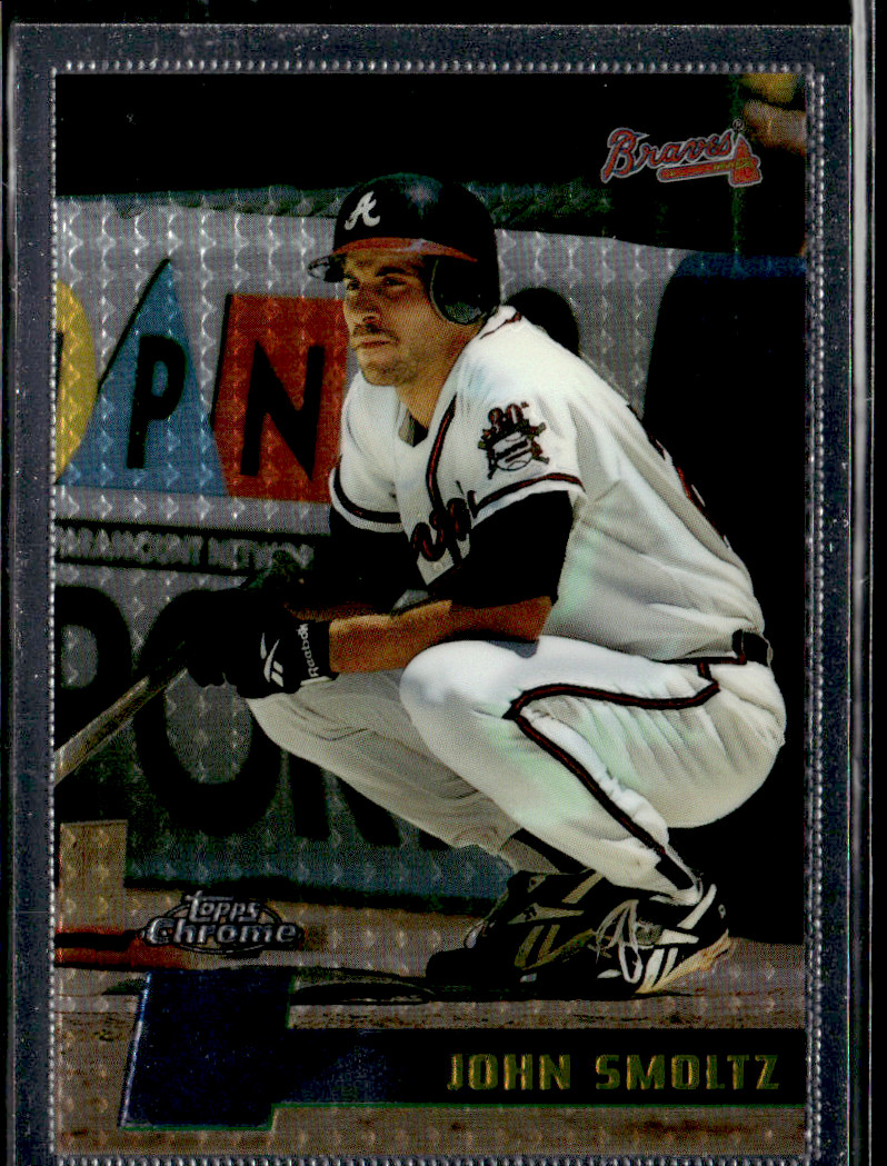 1996 Topps Chrome #59 John Smoltz Braves