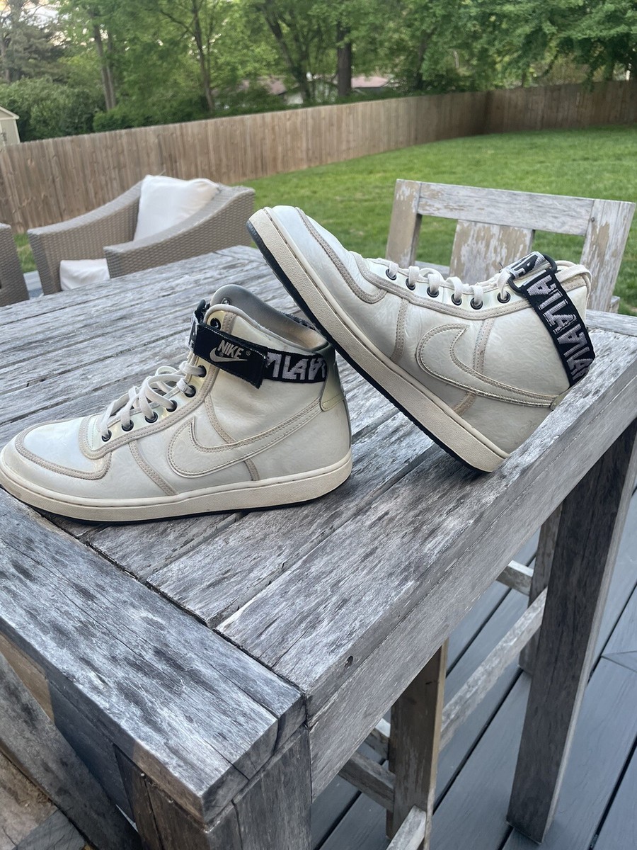 Nike Vandal High Womens Size 10 White Athletic Casual Shoes