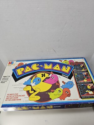 Vintage Pac Man Board Game Milton Bradley 1980 COMPLETE | eBay