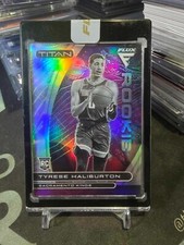 2020-21 Panini Flux Tyrese Haliburton #7 Titan Silver RC!