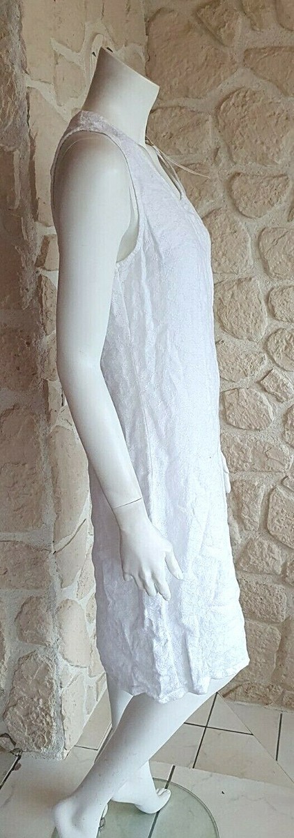 Robe Noire Et Blanche Neuve Talia Benson - Taille S - Polyester - Longueur Genou - Avec étiquettes