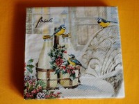 20 Servietten Meisen VöGel Winter Garten 1 Packung Ovp Ambiente Motivservietten
