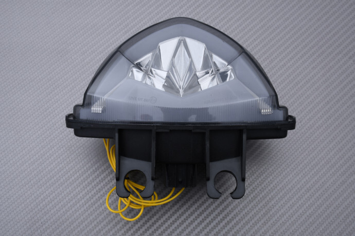 Feu arriere LED fumee haute visibilite et clignotants pour GSX-S 950 2022-2024