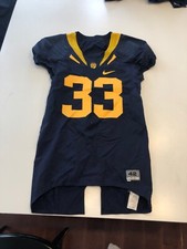 Game Worn Used Nike Cal Golden Bears Football Jersey #33 Size 42
