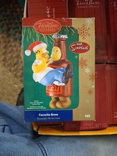 Carlton Heirloom The Simpsons Favorite Brew 105 Christmas Holiday Ornament