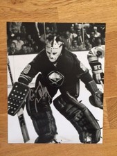 Buffalo Sabres Gary Bromley signed 8x10 W/COA pose 2