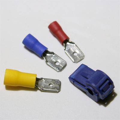 Kabelschuhe Blau | Flachsteckverbinder | Je 50 Stück In Box - Foto 2