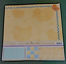 FREE Miss Elizabeth's 5 Scrapbook Scrapbooking Mommy's Helper  12 x 12 NIP  New