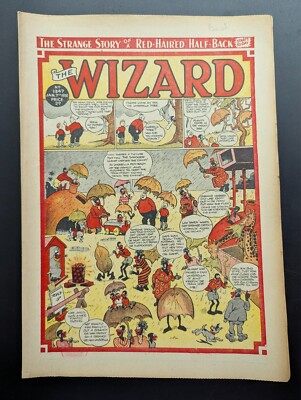 Wizard Comic No 1247, January 7th 1950, D.C. Thomson, Birthday Issue