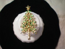 Vintage Chritmas Tree Brooch