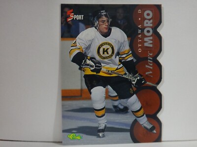 1995-96 Classic 5-Sport Silver Die-Cut #140 Marc Moro