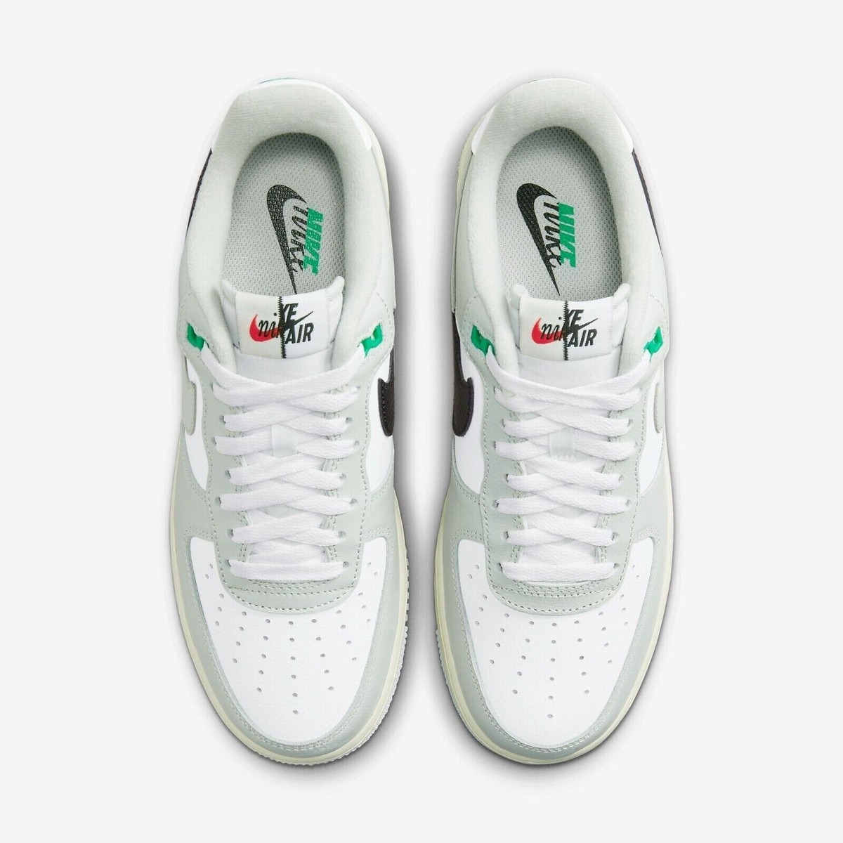 NEW Air Force 1 '07 LV8 Men's Multi Size Light Silver/Black NEW Air Force 1 '07 LV8 Men's Multi Size Light Silver/Black